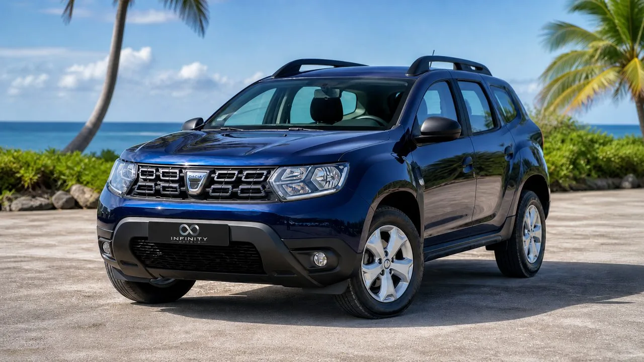 Duster Essential bleu marine — en vedette
